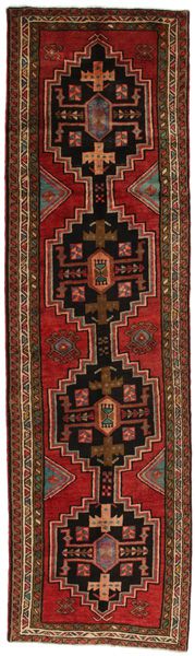 Bakhtiari - erittäin vanhoja Persialainen matto 400x114