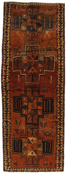 Lori - Bakhtiari Persialainen matto 347x128